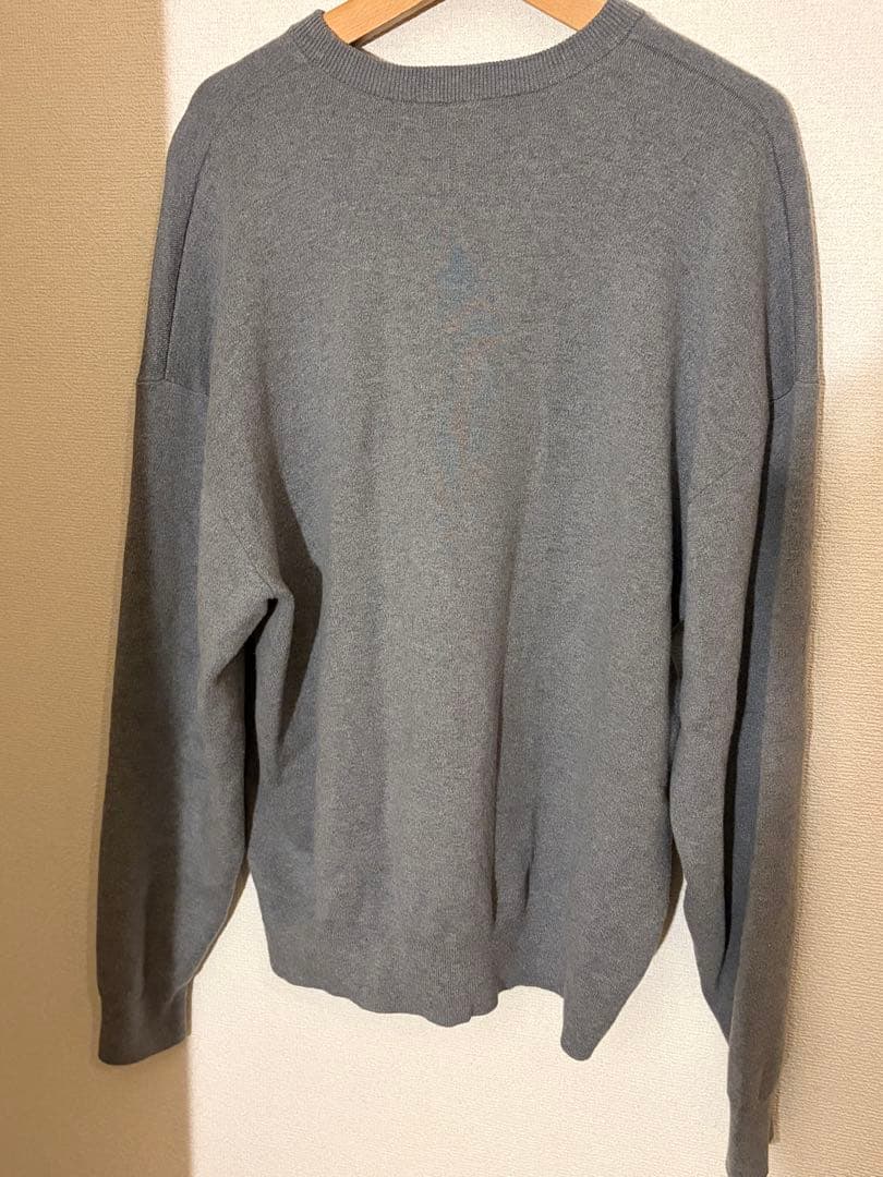 【即購入可】CABaN コットンカシミヤ クルーネックプルオーバー