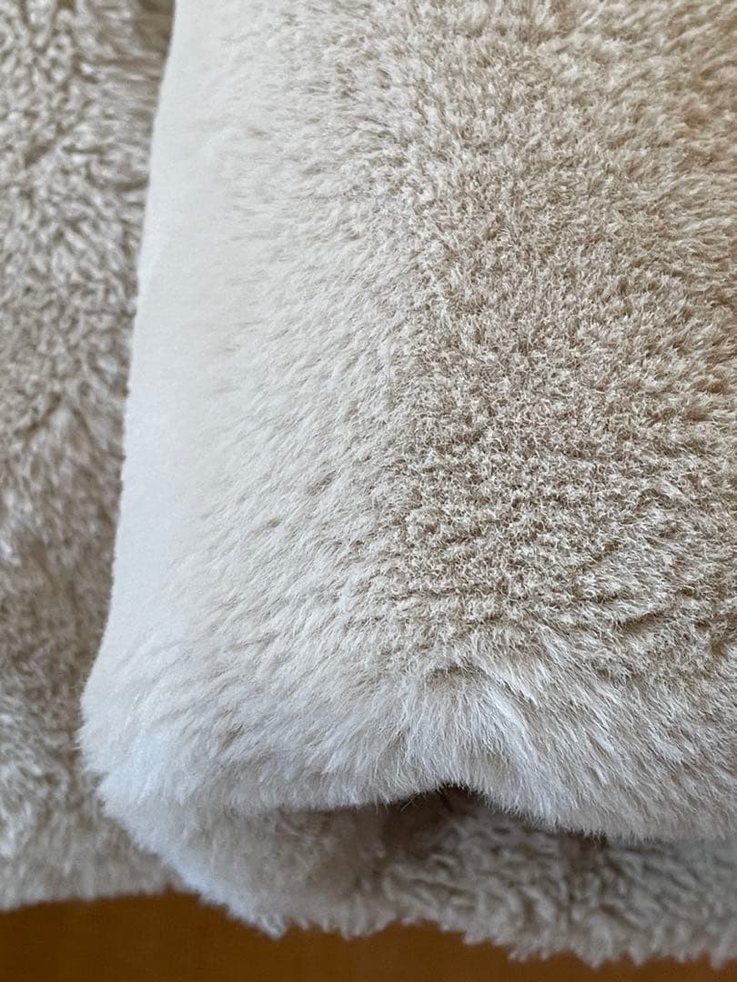 Fano Studios ジップアップブルゾン アイボリー　M ボアコート