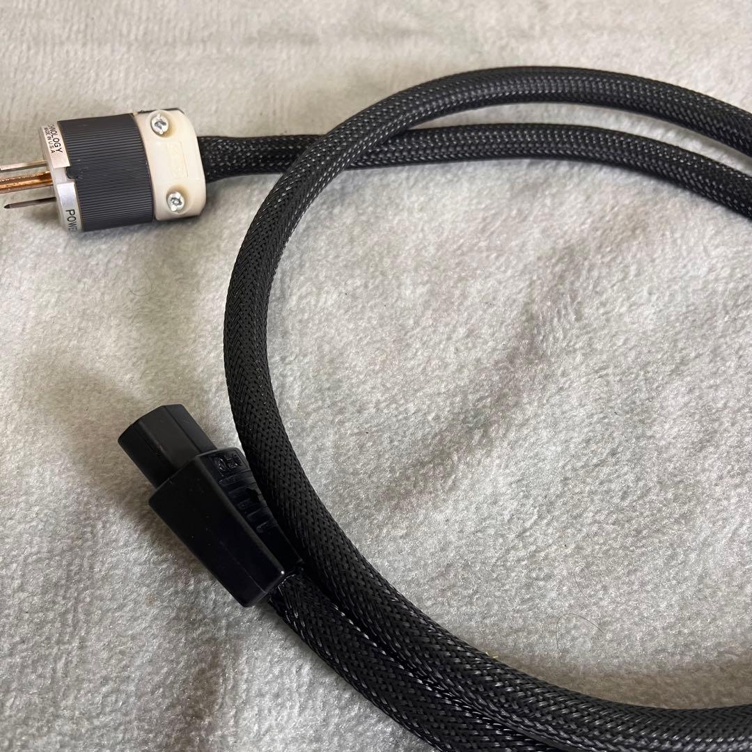 CAMELOTキャロメットPM-600電源ケーブ高級プラグ高音質UP② 1.5m