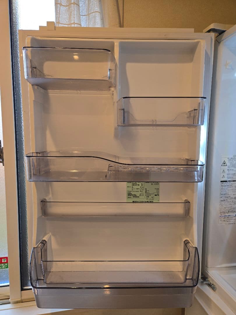 2019年製■東芝 411L 5ドア冷蔵庫 VEGETA GR-R41GXVL