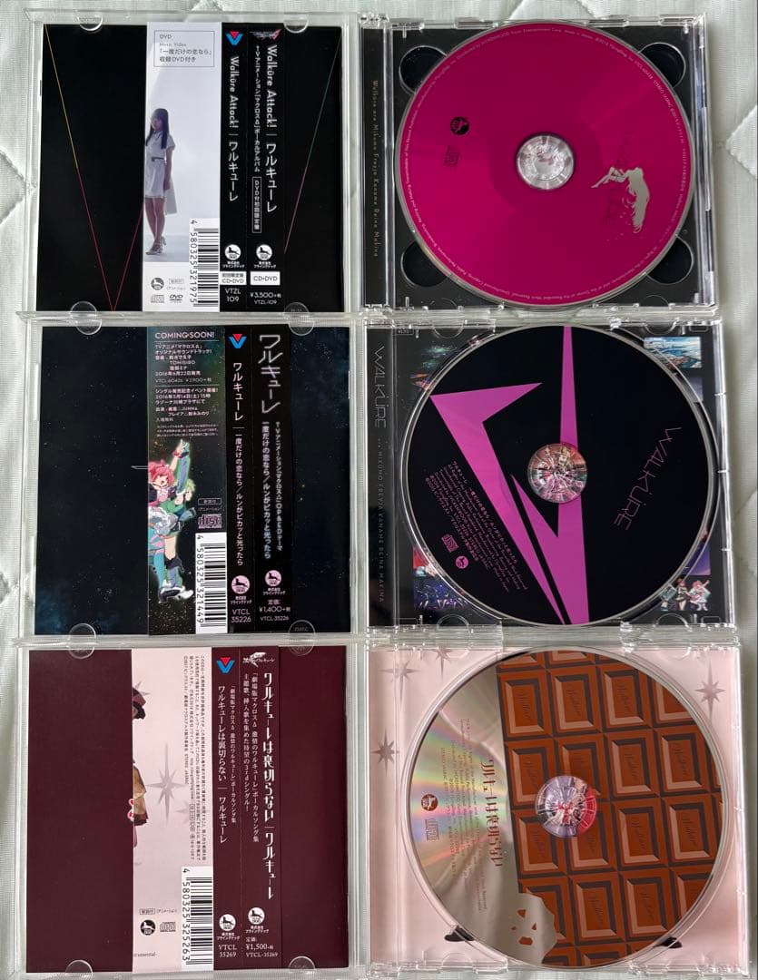 マクロスF フロンティア　マクロスΔ デルタ　ワルキューレ　CD12作品セット