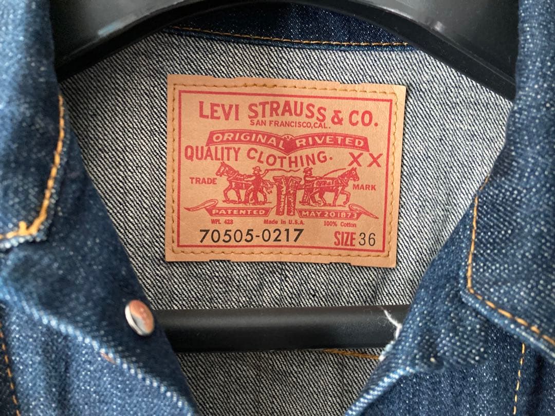 美品　Levi's Vintage Clothing 3rd バレンシア工場製