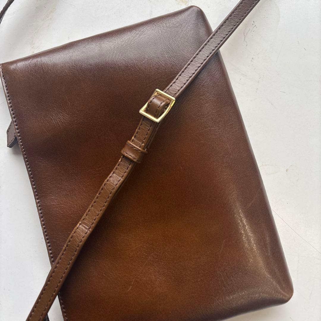 柴*幸様 ハッシュタグ　サコッシュ　廃盤商品　アンティークブラウン