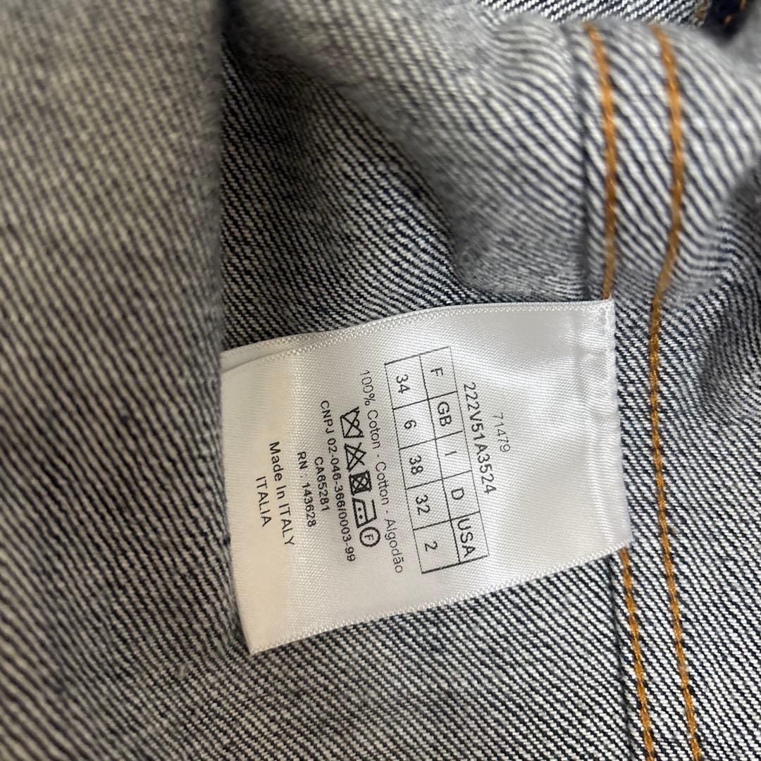 クリスチャンディオール　デニムジャケット