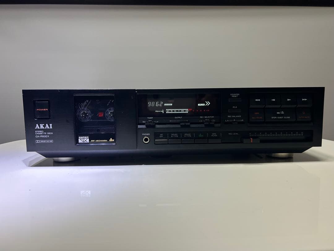 AKAI カセットデッキ GX-R60EX【動作品】