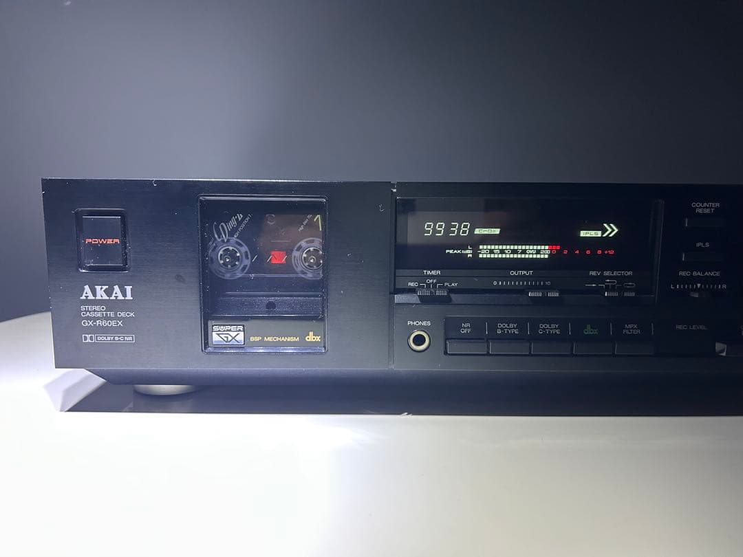 AKAI カセットデッキ GX-R60EX【動作品】