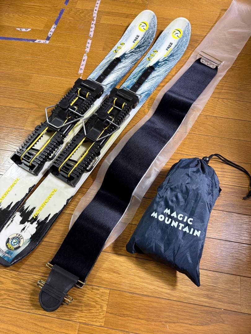 ロシニョール フリーベンチャー シール付き バックカントリー パウダー 難あり