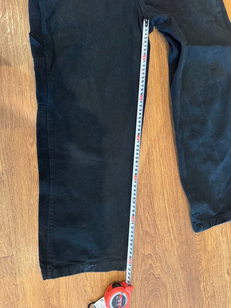 Carhartt ブラック オーバーオール Lサイズ