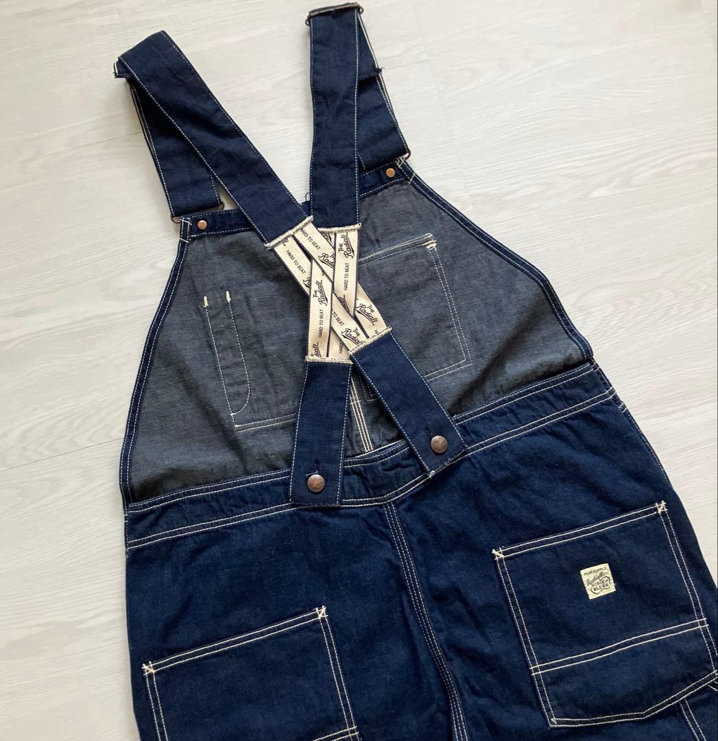 美品レア RADIALL ビッグシルエットデニムオーバーオール ヴィンテージ