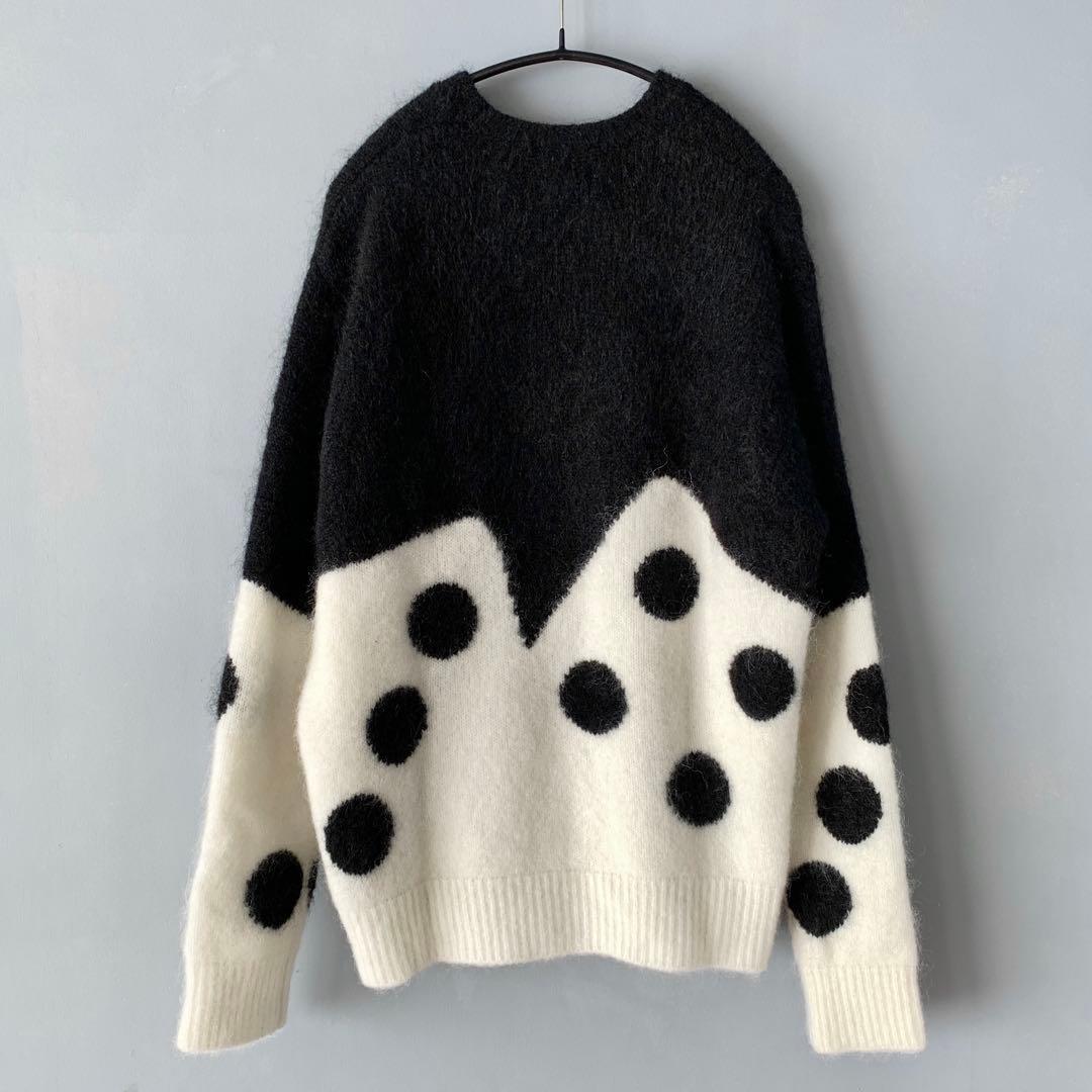 Stussy 23AW 窪塚洋介着用 ダイス モヘア クルーニットMステューシー