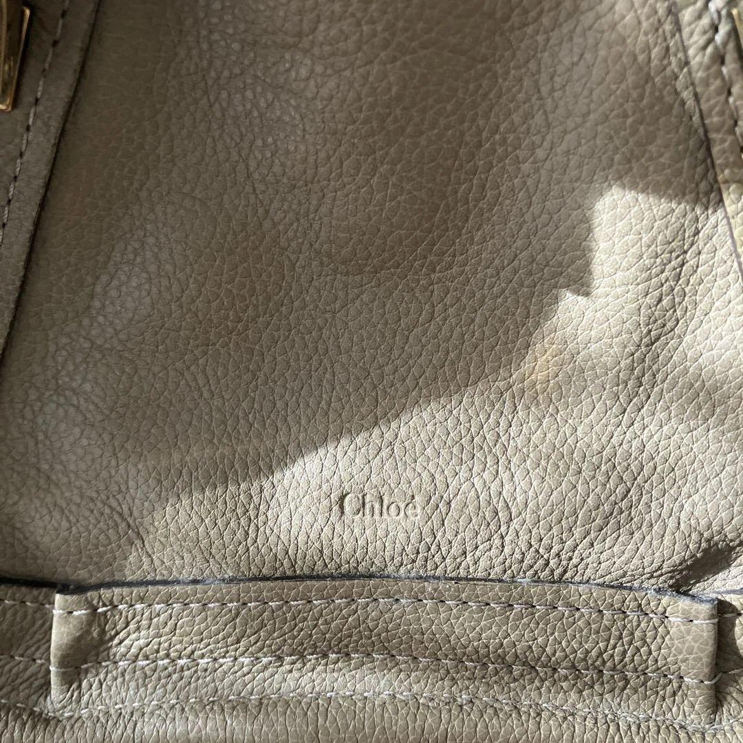 ✩︎⡱Chloe✩︎⡱クロエ　ショルダーバッグ　パラティ　グレージュ