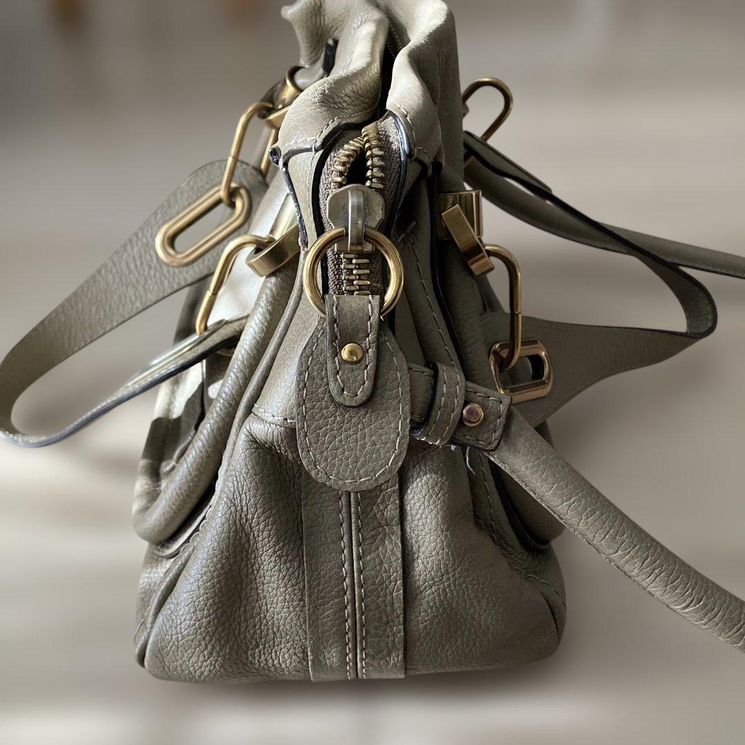 ✩︎⡱Chloe✩︎⡱クロエ　ショルダーバッグ　パラティ　グレージュ