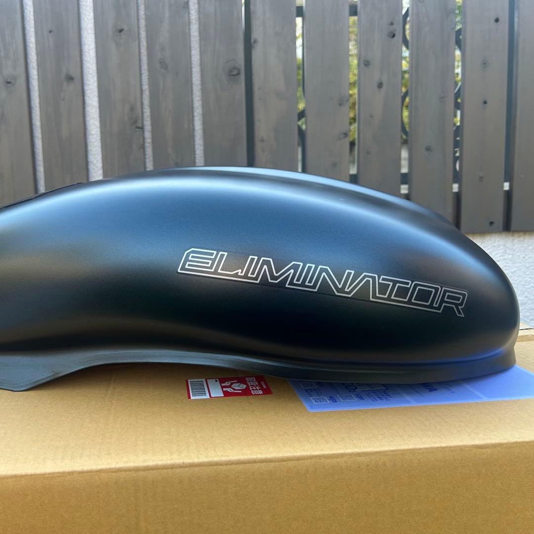 カワサキ　新型エリミネーターマットブラック　タンク・パッド付