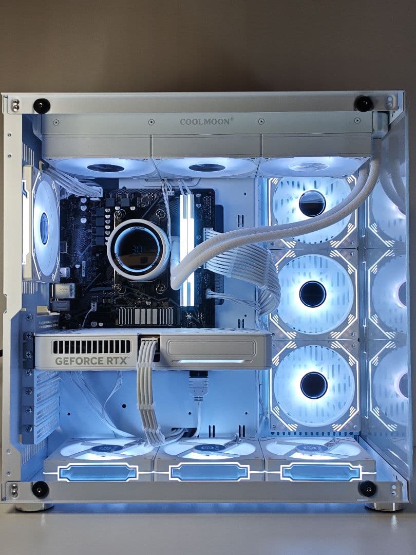 【即納新品LEDゲーミングPC】Ryzen7 5700x RTX5060