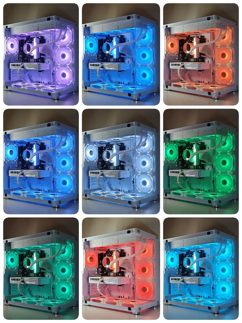 【即納新品LEDゲーミングPC】Ryzen7 5700x RTX5060