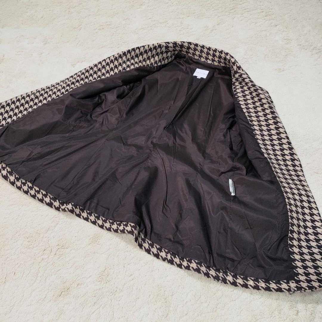 CELINE レクタングル ハウンドトゥース ジャケット