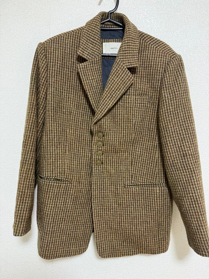 ジャケット・アウター todayful Wool100% Check Jacket