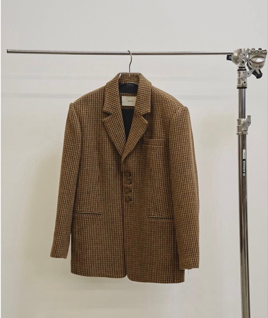 ジャケット・アウター todayful Wool100% Check Jacket
