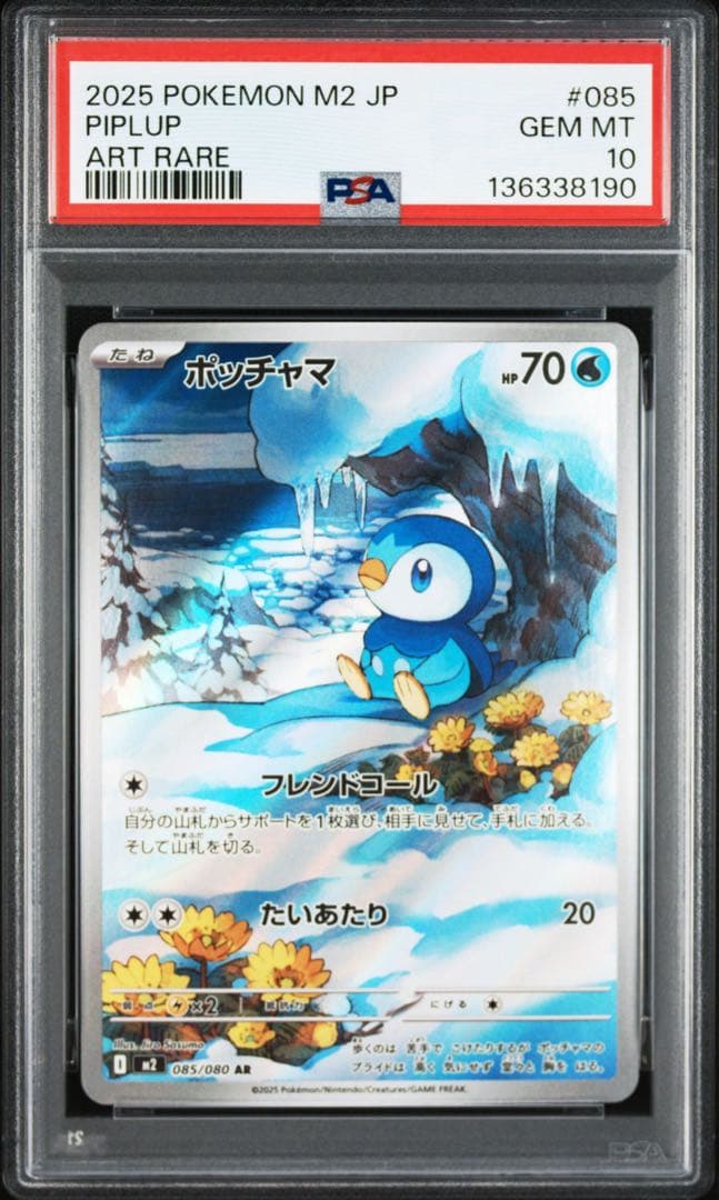 PSA10ポッチャマ #085 AR8190