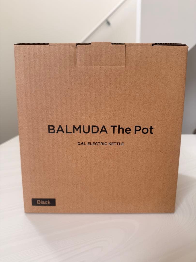 新品 未使用 BALMUDA The Pot 電気ケトル ブラック ケース付き