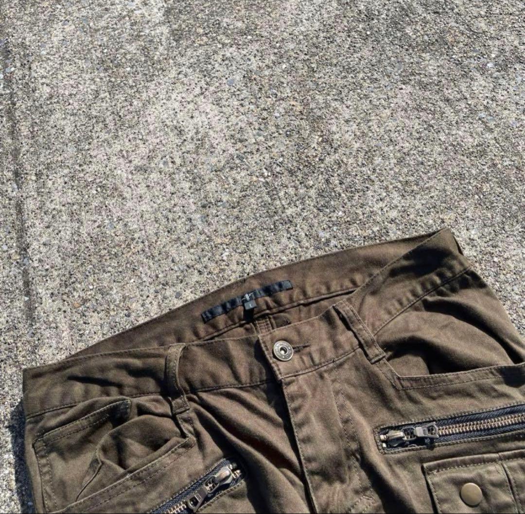 パンツ archive gimmick flare cargo pants