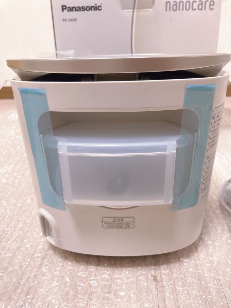 新品未使用Panasonic スチーマー ナノケア EH-SA0Bゴールド調