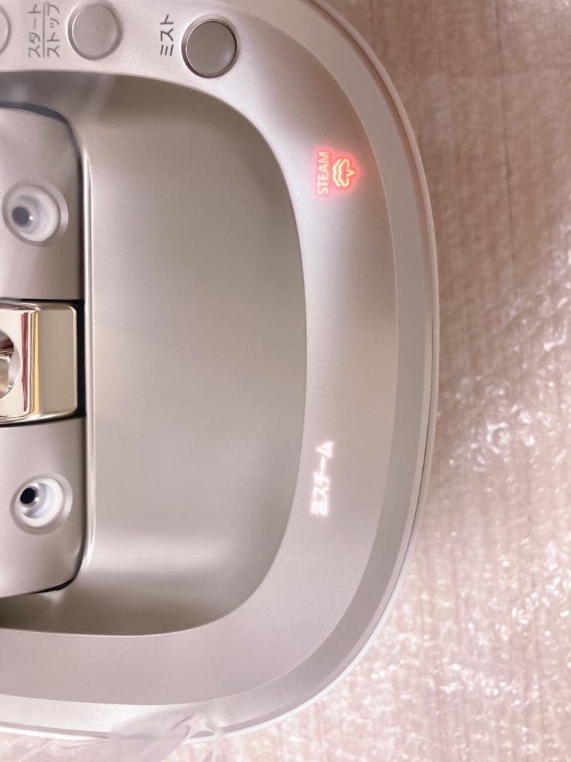 新品未使用Panasonic スチーマー ナノケア EH-SA0Bゴールド調