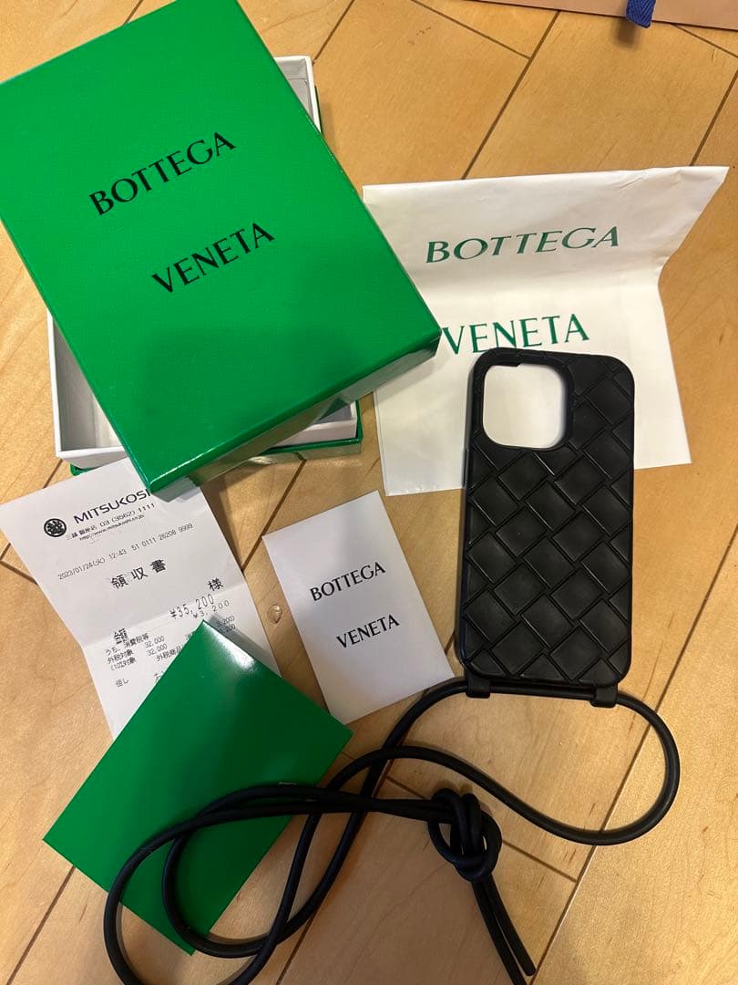 BOTTEGA VENETA アイフォンケース ブラック