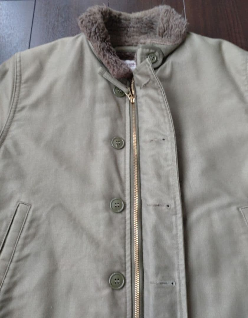 え*く様 スティーブンソンオーバーオール デッキジャケット N-1 38