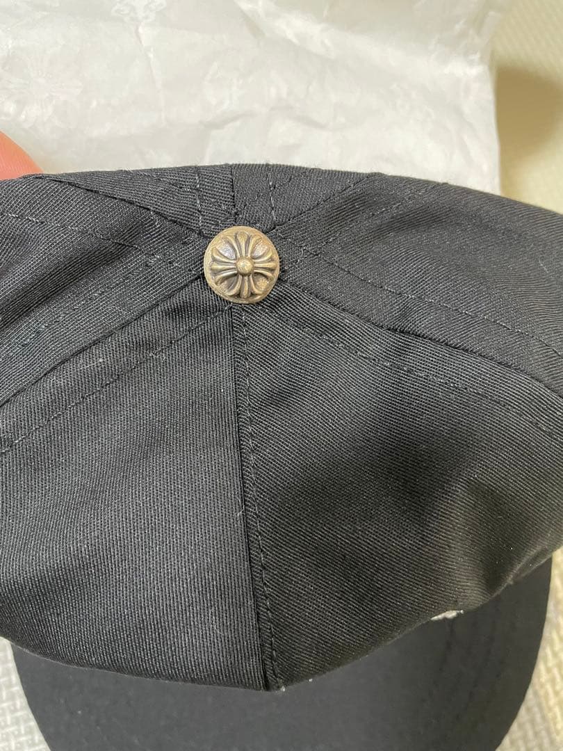 クロムハーツ ガスステーション キャップ 帽子 黒