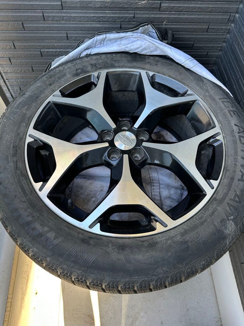 【てつ】フォレスター純正ホイール4本セット 225/55R18 18インチ