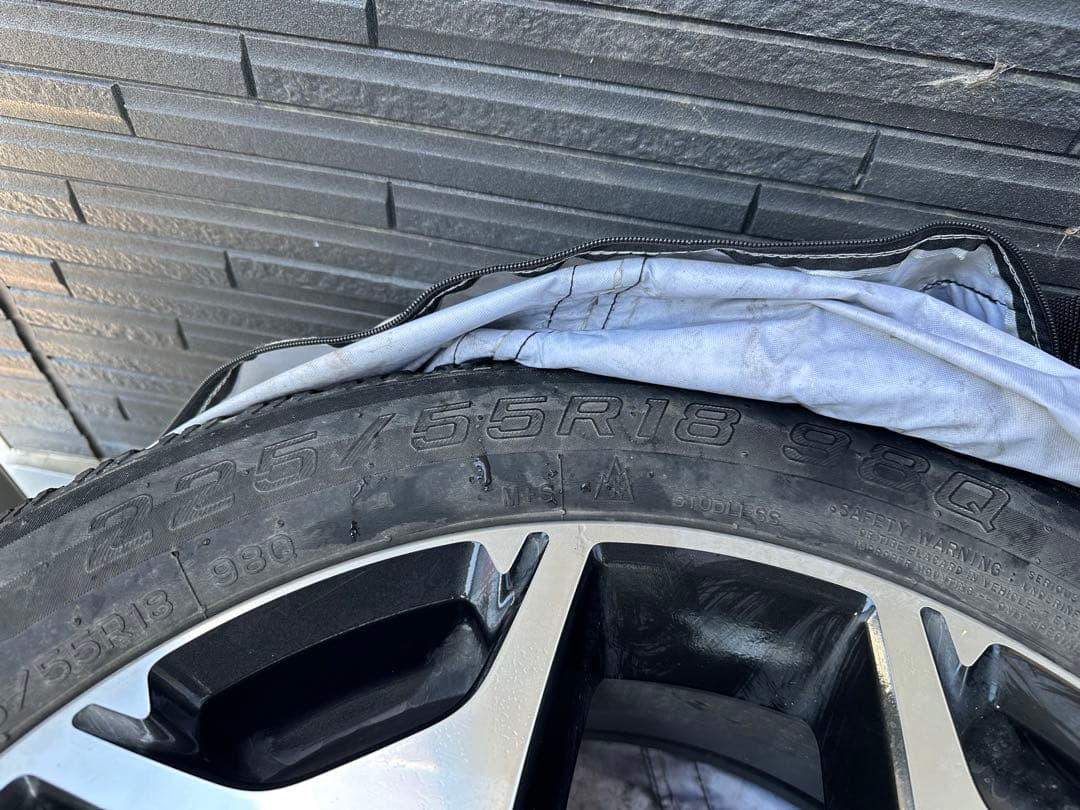 【てつ】フォレスター純正ホイール4本セット 225/55R18 18インチ