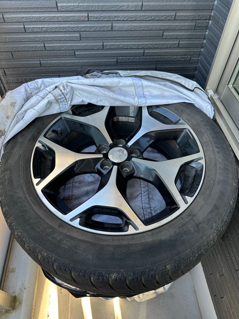 【てつ】フォレスター純正ホイール4本セット 225/55R18 18インチ