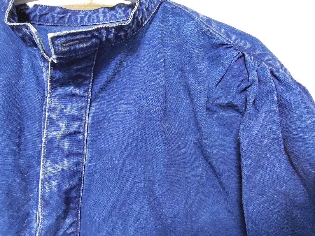 KAPITAL（キャピタル） 長袖プルオーバーシャツ　藍染