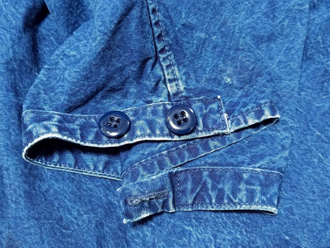 KAPITAL（キャピタル） 長袖プルオーバーシャツ　藍染