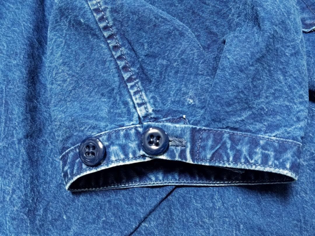 KAPITAL（キャピタル） 長袖プルオーバーシャツ　藍染