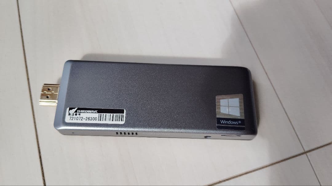 スティック型パソコン Windows 10　DG-STK5S　コンパクト