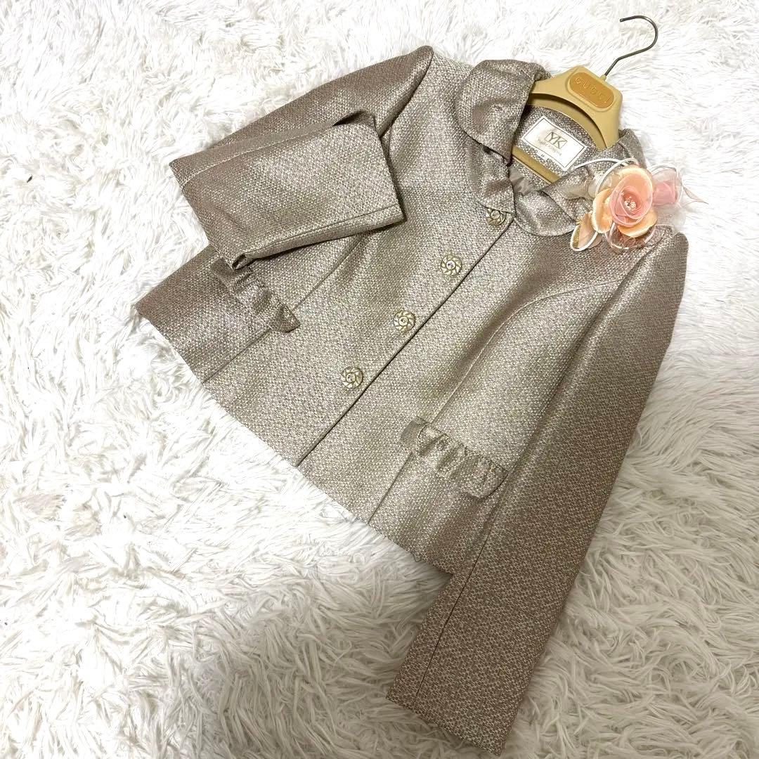 ユキコキミジマ　東京ソワール　マザーズドレス　米沢織　フォーマル　結婚式　スーツ