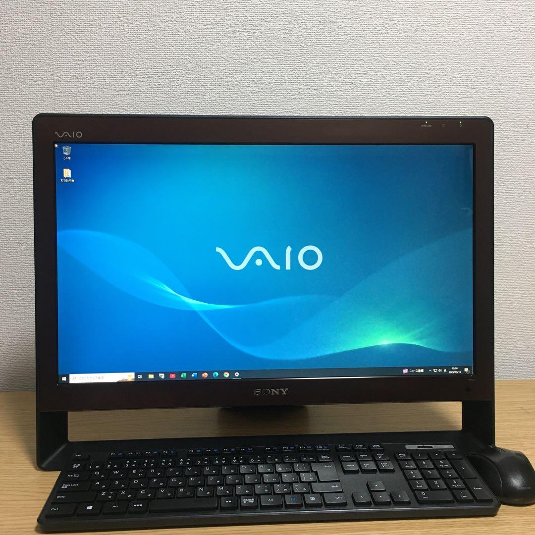 SONY VAIO 一体型 デスクトップ Win10 地デジ 取説 21.5'