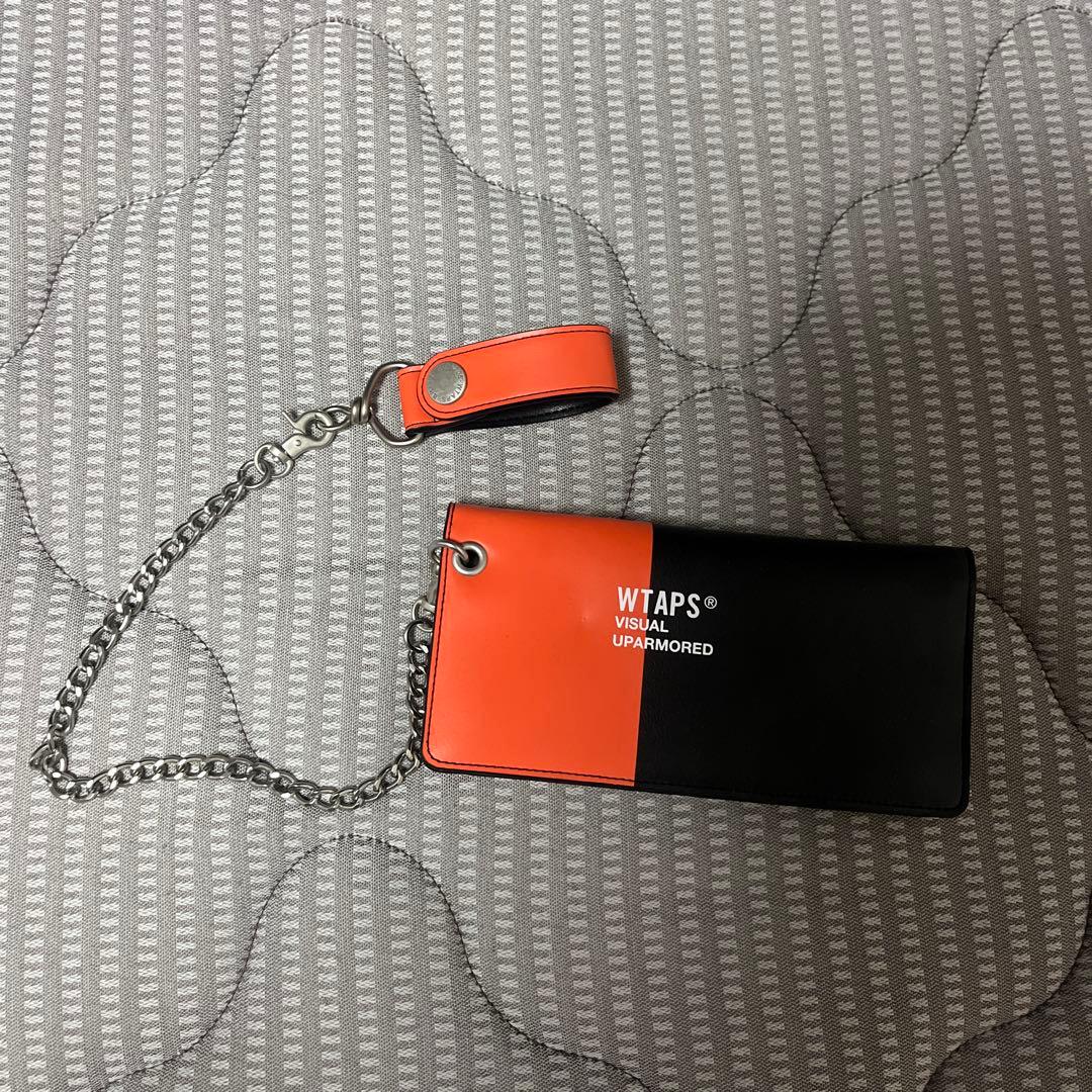 WTAPS ウォレットチェーン オレンジ/ブラック