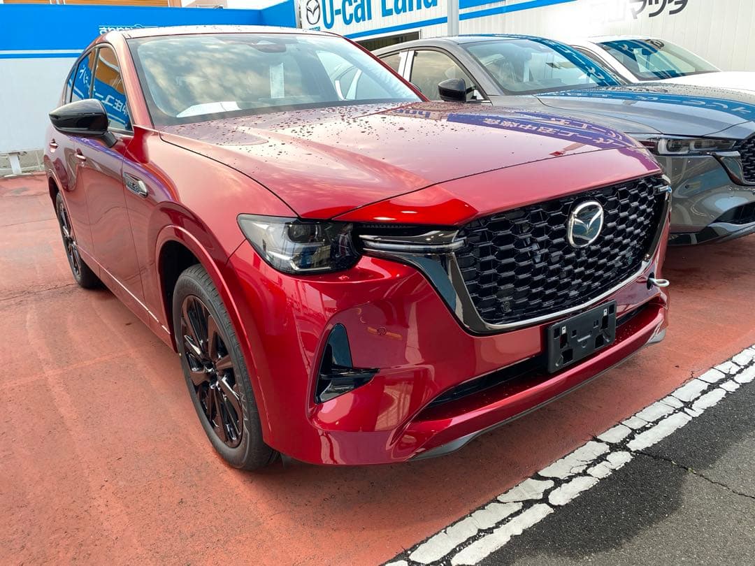 MAZDA CX-60 プレミアムスポーツ　純正グリル※新車外し。　2022年式