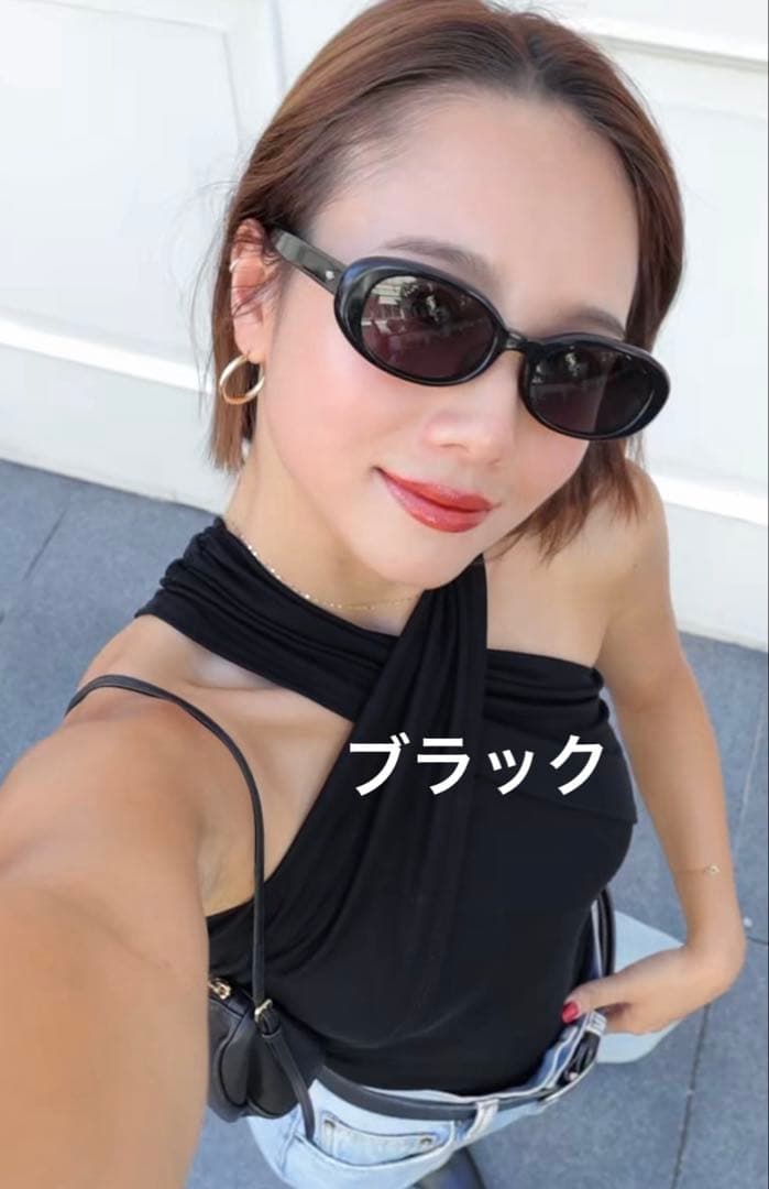 値下げ【ブラック】Zoff × 伊原葵　コラボ サングラス