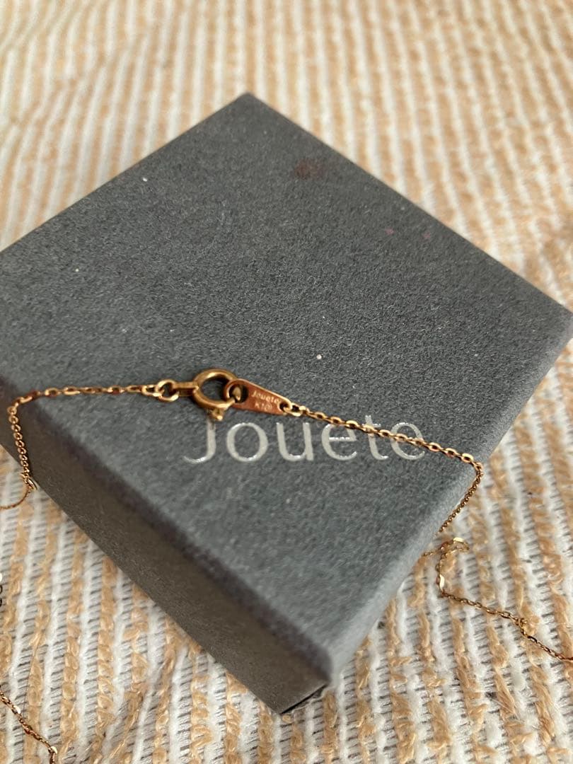 Jouete K10YG ネックレス ダイヤモンド 0.04ct