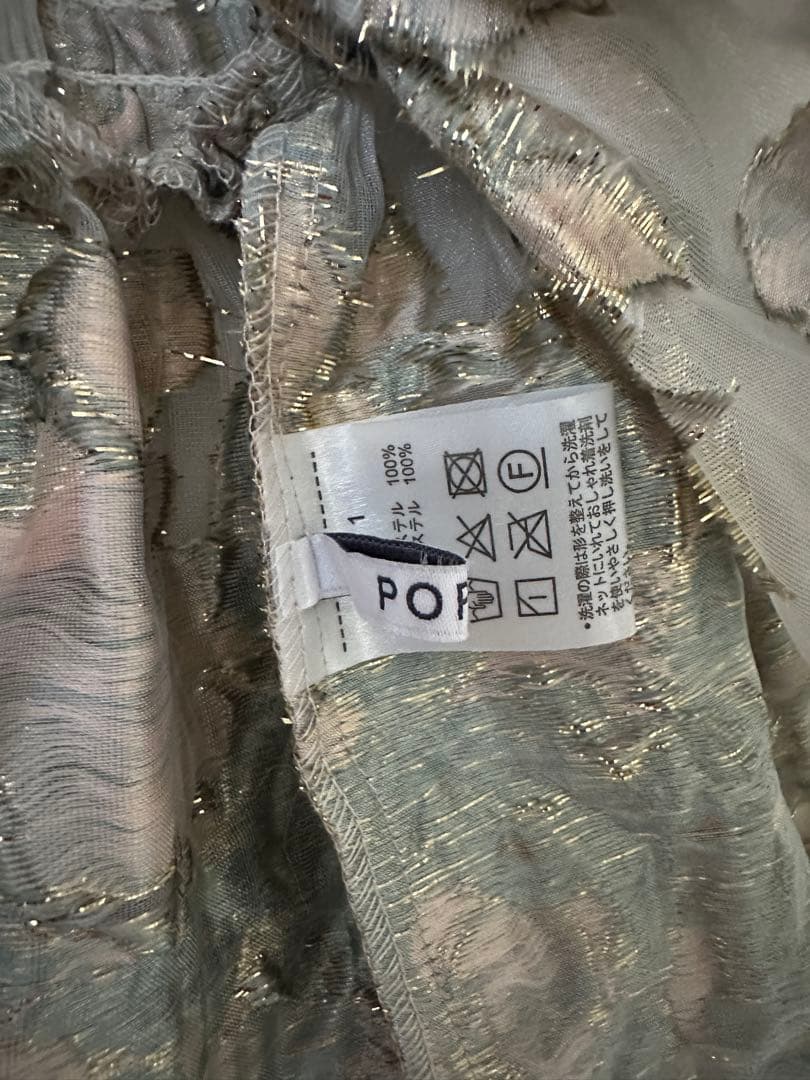 ワンピース POPPY PINK GOLD JACQUARD CAMI DRESS