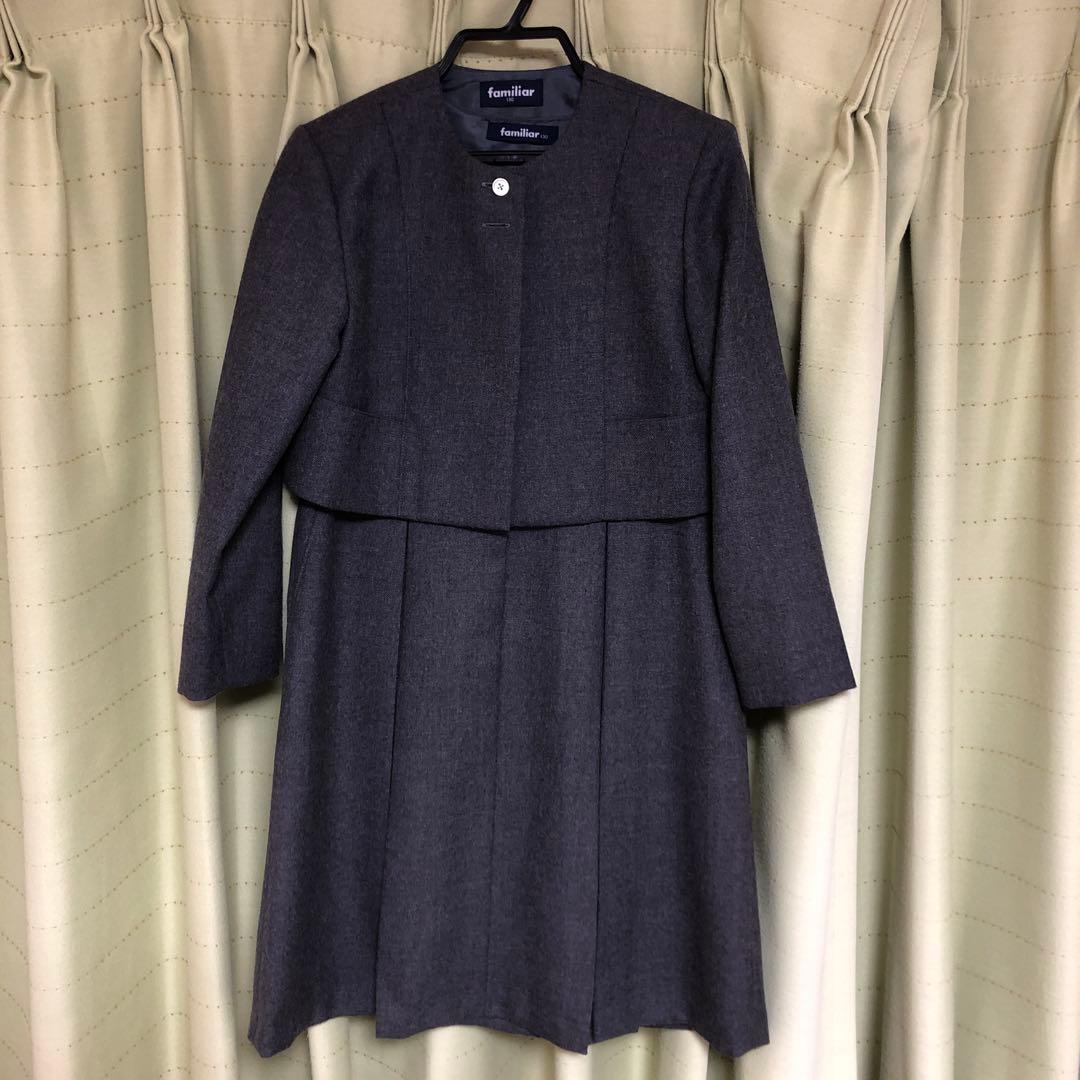 familiar ボレロワンピース