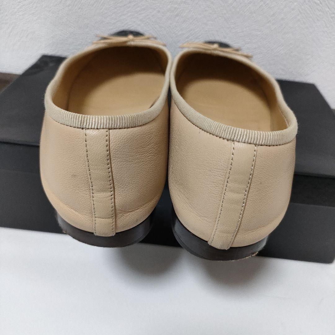 CHANEL　バレーシューズ　ココマーク　シャネル　38c
