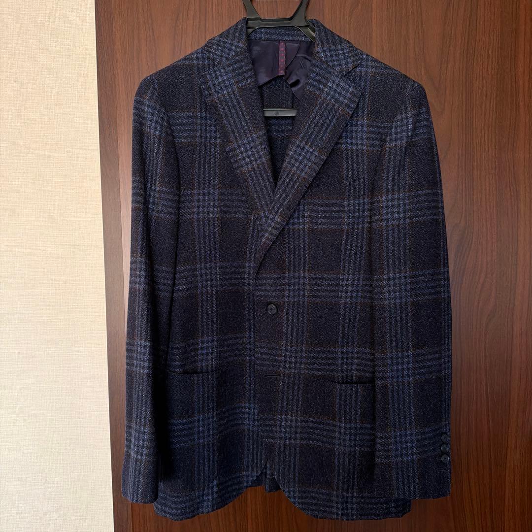 値下！ISETAN購入　SANTANIELLOイタリア製ジャケット　48