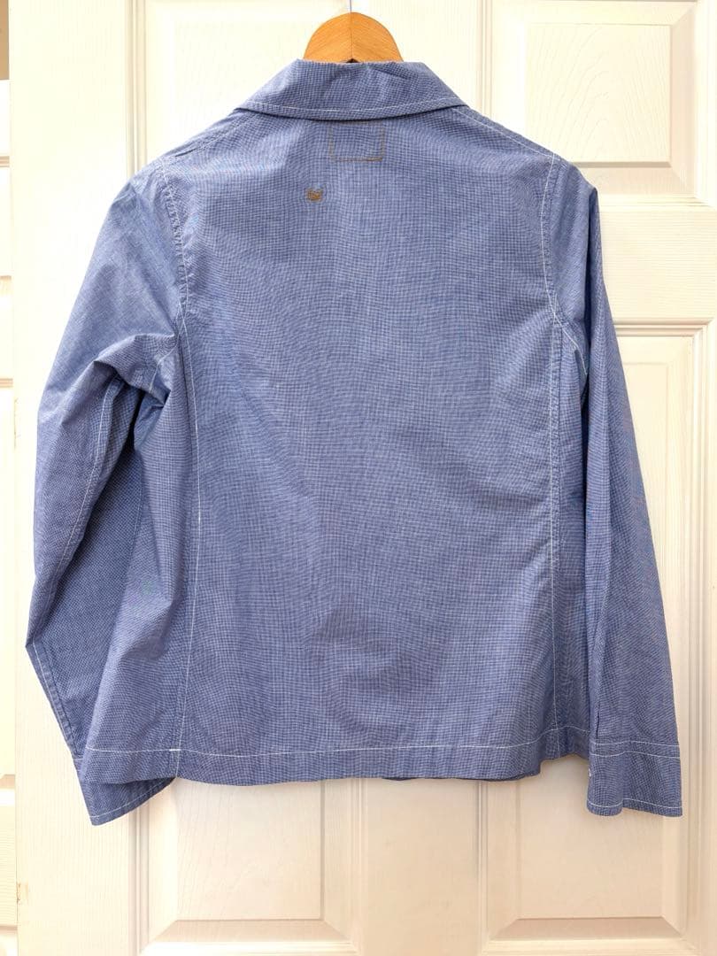 美品 45R RPM スーピマオーガニックバチストのシャツジャケット