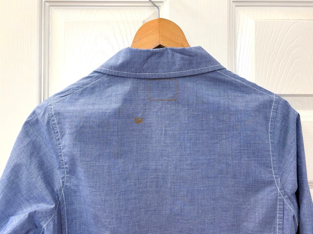 美品 45R RPM スーピマオーガニックバチストのシャツジャケット