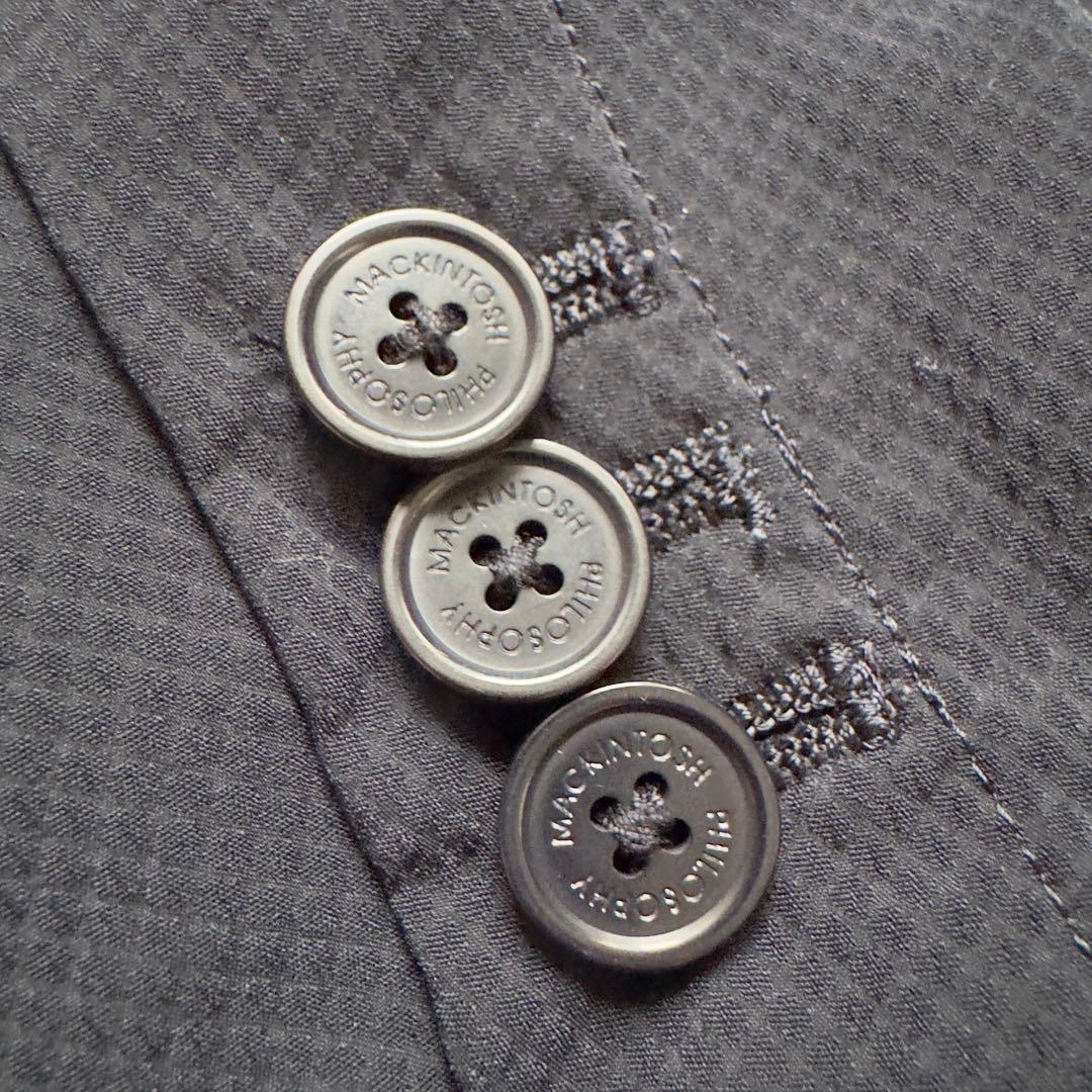 美品　マッキントッシュフィロソフィー　トロッター　スーツ　セットアップ　ネイビー